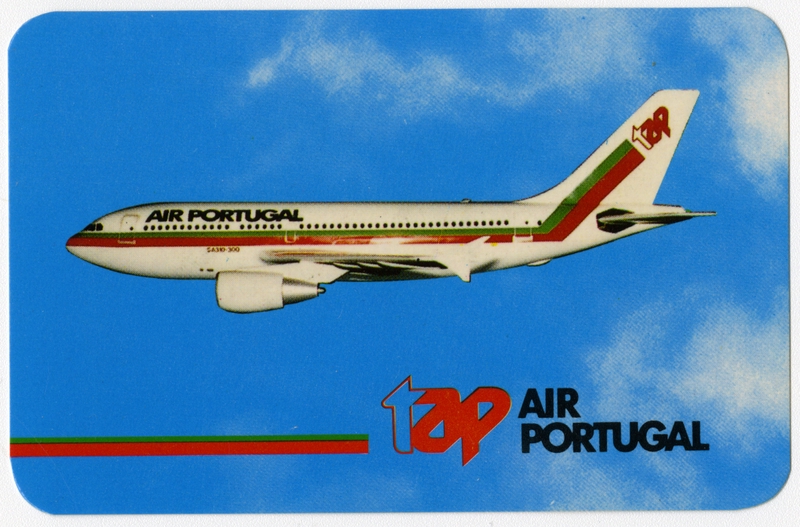 Image: pocket calendar: Air Portugal, 1987-1988
