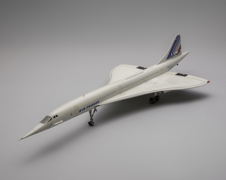 Image: model airplane: Air France, Concorde SST