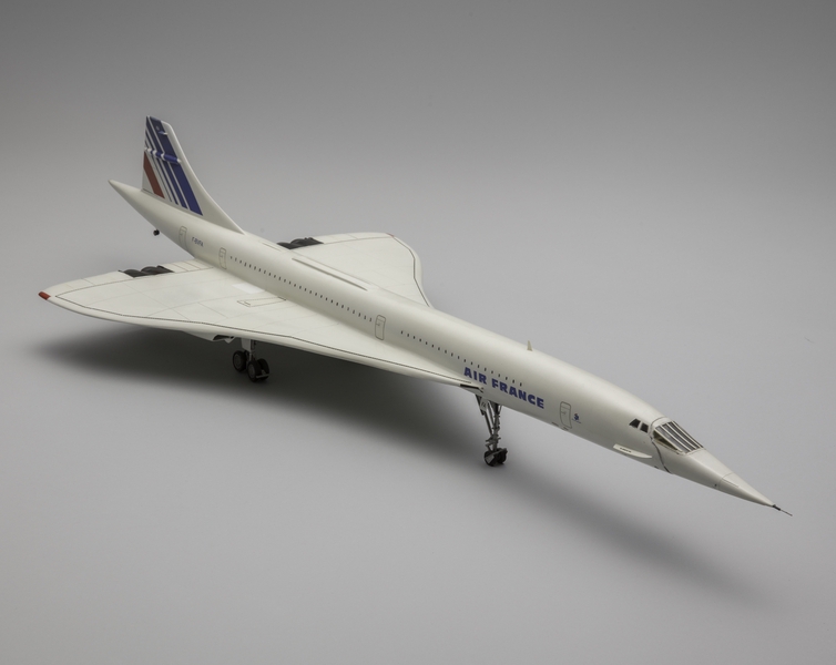 Image: model airplane: Air France, Concorde SST