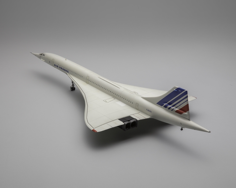 Image: model airplane: Air France, Concorde SST