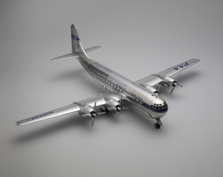Image: model airplane: Pan American World Airways, Boeing 377 Stratocruiser