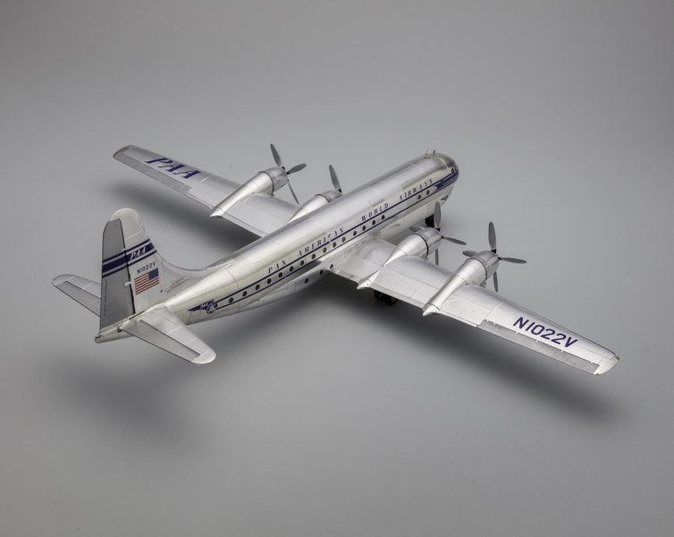 Image: model airplane: Pan American World Airways, Boeing 377 Stratocruiser