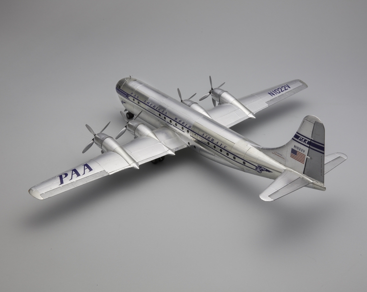 Image: model airplane: Pan American World Airways, Boeing 377 Stratocruiser