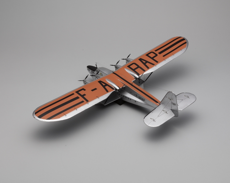 Image: model airplane: Air France, Latécoère 522 Ville de Sainte Pierre