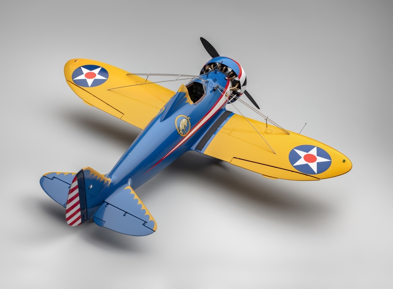 Image: model airplane: Boeing P-26A (Model 266)