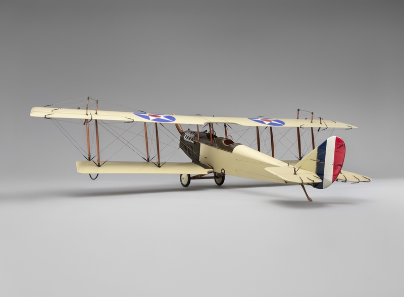 Image: model airplane: Curtiss JN-4D Jenny