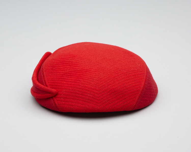 Image: stewardess hat: Western Airlines, winter