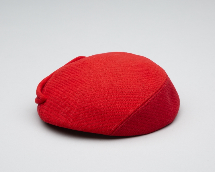 Image: stewardess hat: Western Airlines, winter