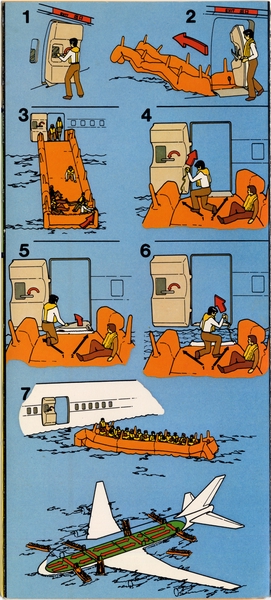 Image: safety information card: CAAC (Civil Aviation Administration of China), Boeing 747