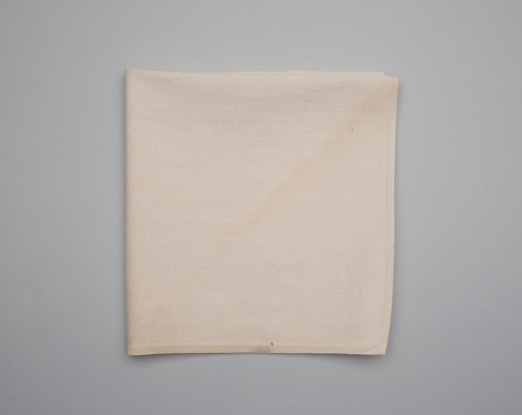 Image: napkin: United Airlines