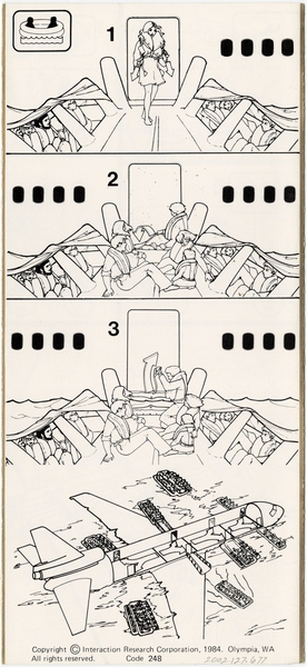 Image: safety information card: World Airways, Lockheed L-1011 TriStar