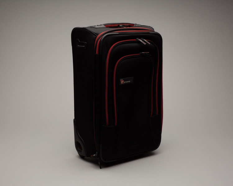 Image: flight crew suitcase: Virgin America