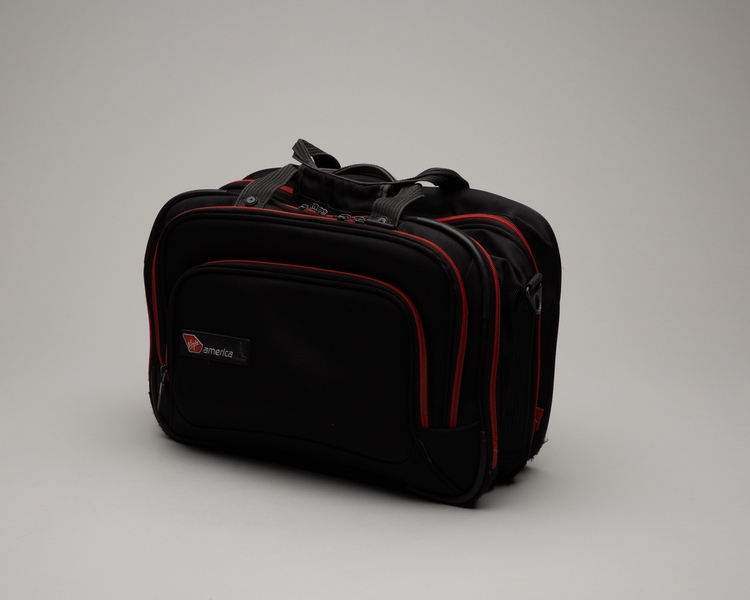 Image: computer bag/briefcase: Virgin America