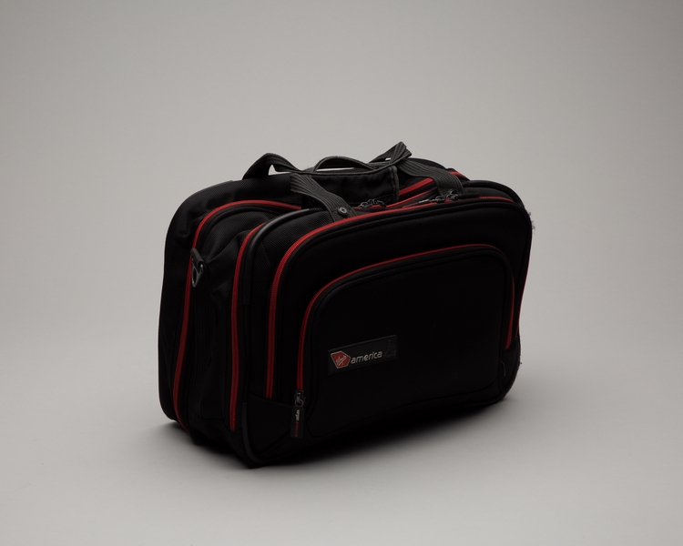 Image: computer bag/briefcase: Virgin America