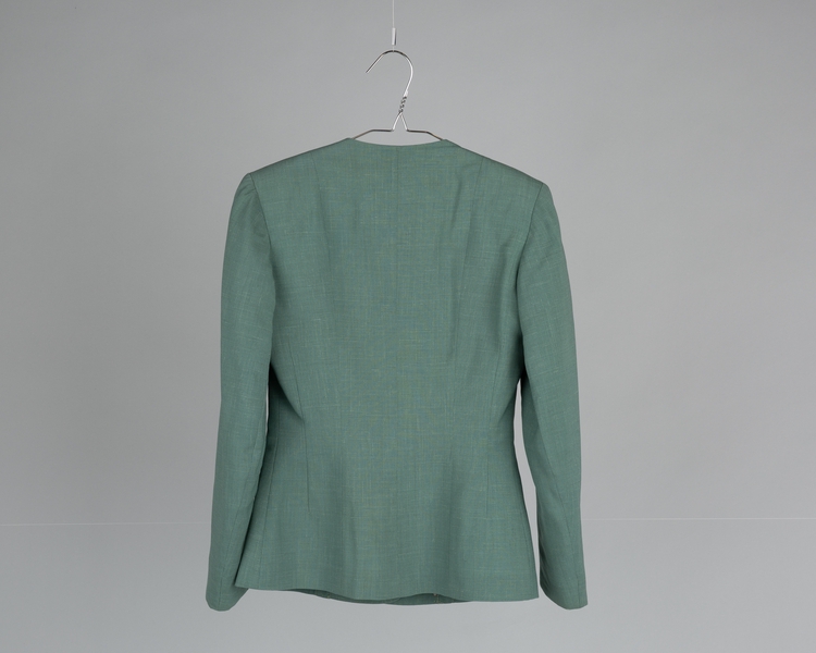 Image: air hostess jacket: TWA (Trans World Airlines), "Green Summer"