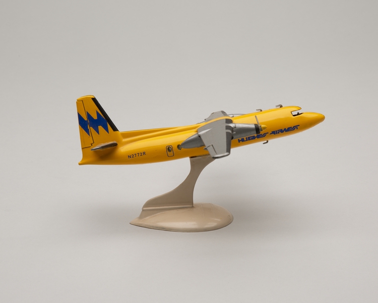 Image: model airplane: Hughes Airwest, Fairchild F-27A