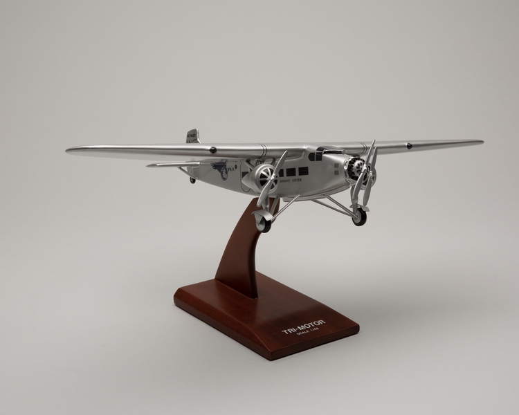 Image: model airplane: Pan American Airways System, Ford Tri-Motor, U.S. Mail