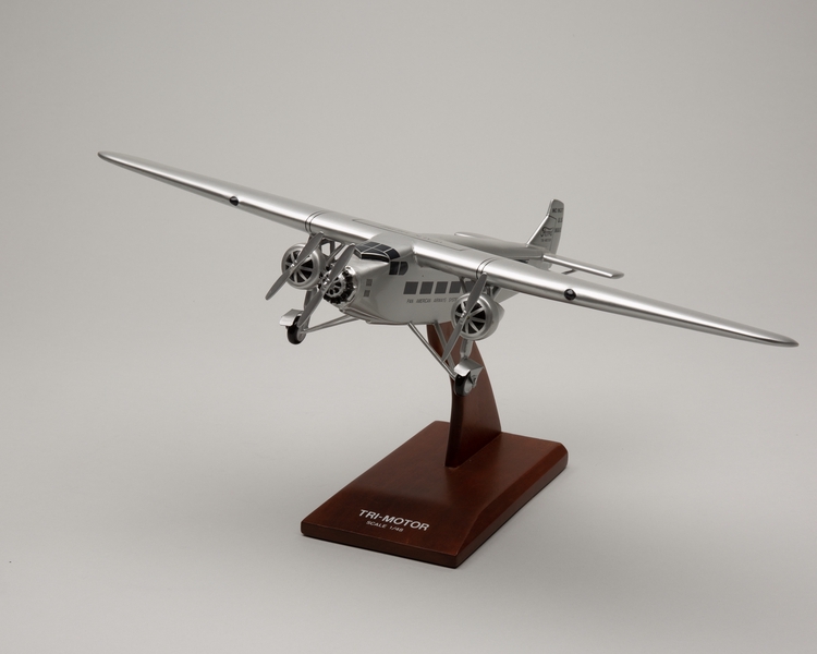 Image: model airplane: Pan American Airways System, Ford Tri-Motor, U.S. Mail