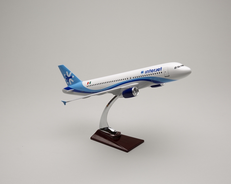 Image: model airplane: Interjet, Airbus A320