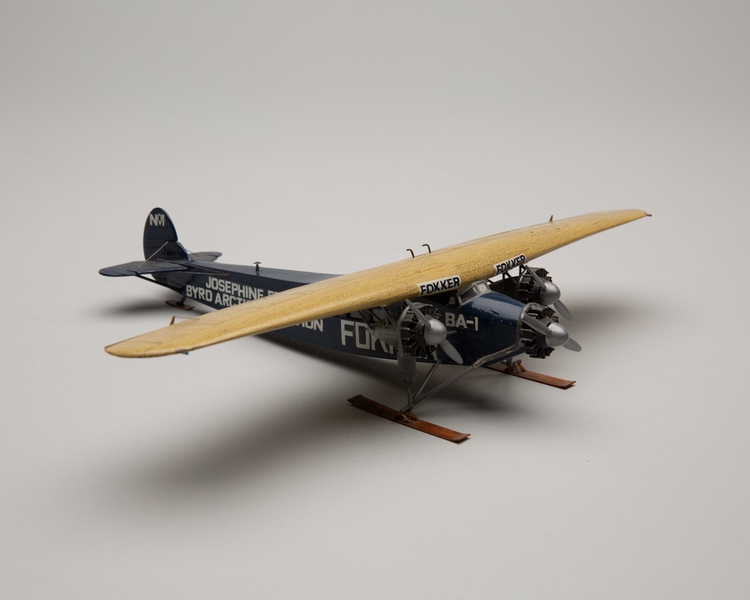 Image: model airplane: Fokker F-VIIA-3m Josephine Ford