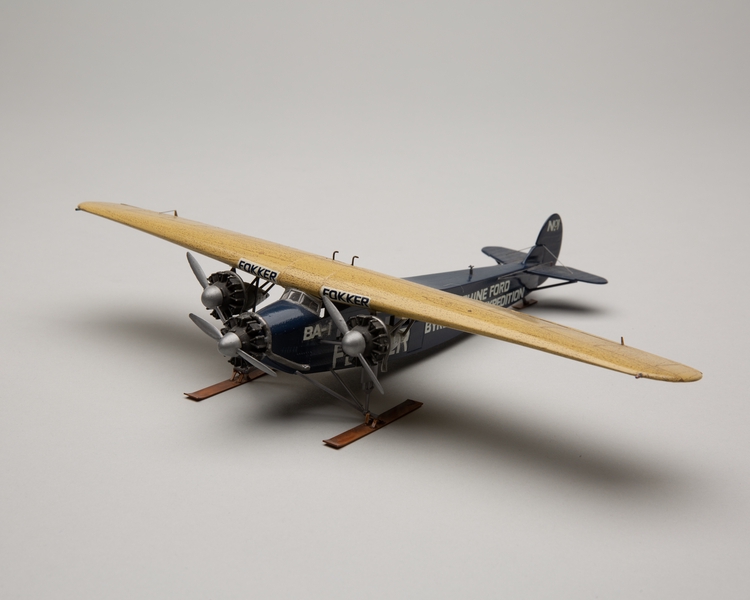 Image: model airplane: Fokker F-VIIA-3m Josephine Ford