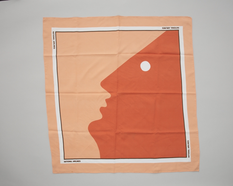 Image: flight attendant scarf: National Airlines