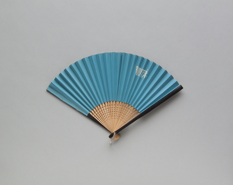 Image: folding fan: UTA (Union des Transports Aériens)