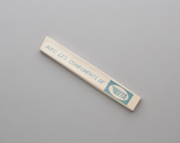 Image: folding fan: UTA (Union des Transports Aériens)