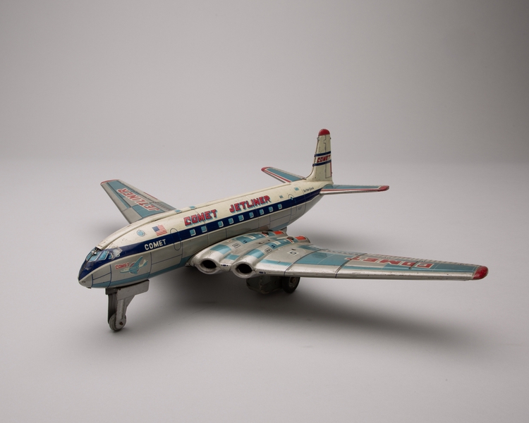 Image: toy airplane: de Havilland DH-106 Comet jetliner
