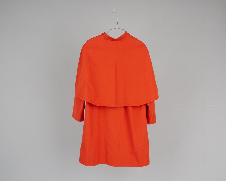 Image: air hostess cape coat: TWA (Trans World Airlines), winter