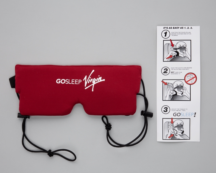 Image: sleep mask: Virgin Group