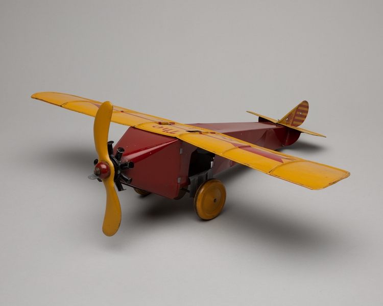 Image: toy airplane: The Red Arrow