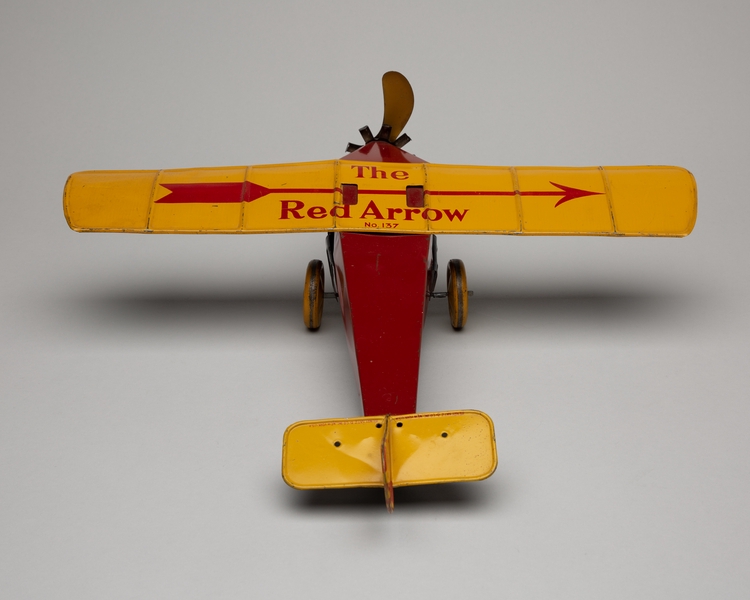 Image: toy airplane: The Red Arrow