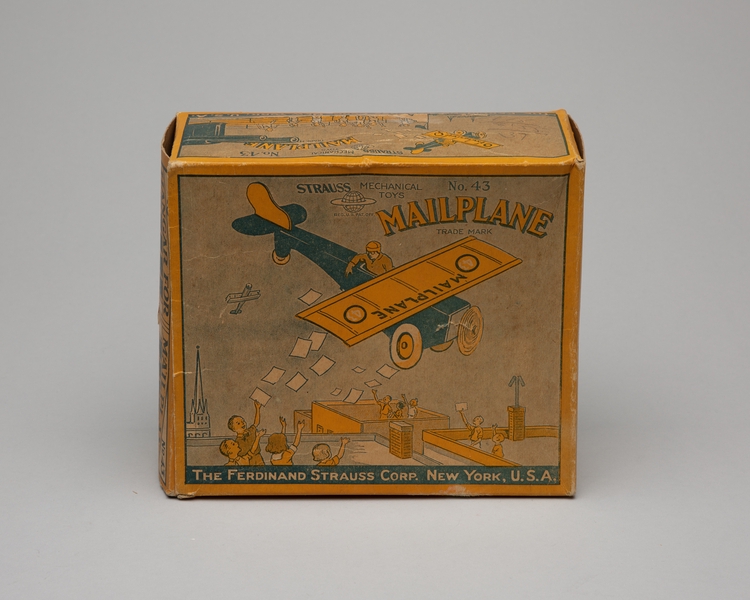 Image: toy airplane: mail plane