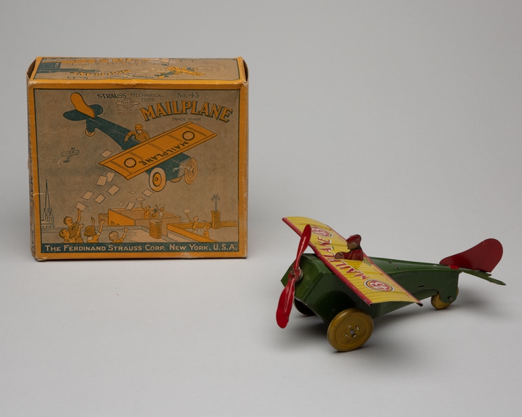 Image: toy airplane: mail plane