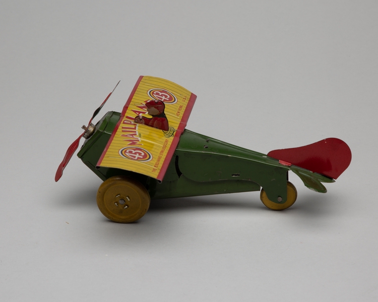 Image: toy airplane: mail plane