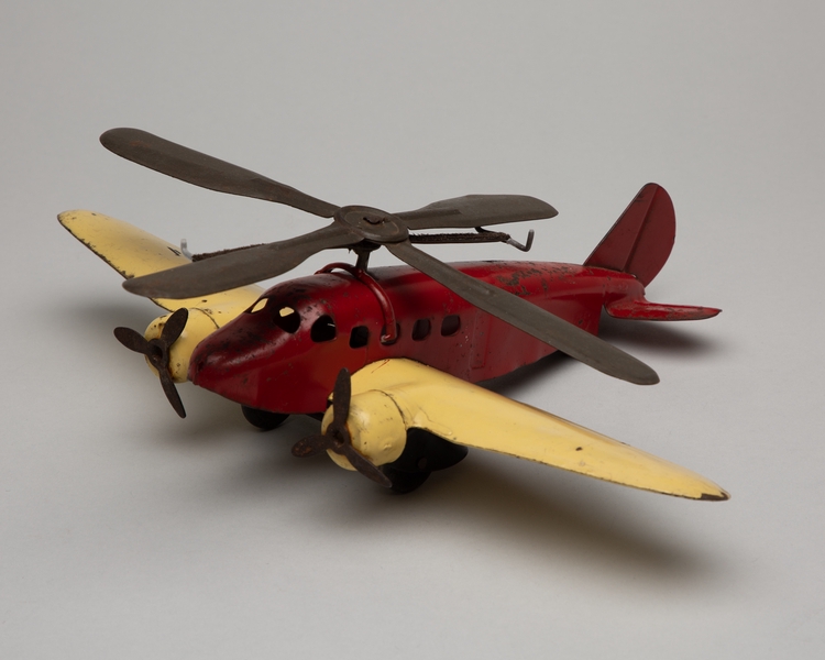 Image: toy airplane: gyroplane