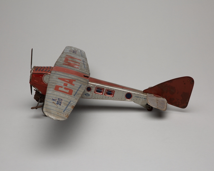 Image: toy airplane: high wing monoplane