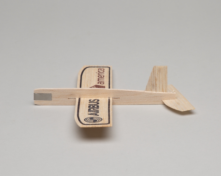 Image: toy glider: Virgin America