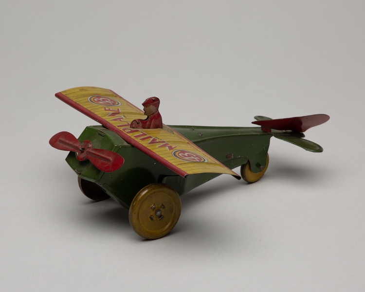 Image: toy airplane: Mail plane