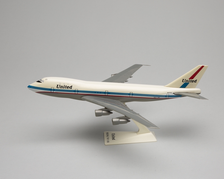 Image: model: United Air Lines, Boeing 747-100