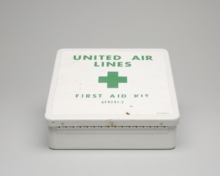 Image: first aid medical kit: United Air Lines