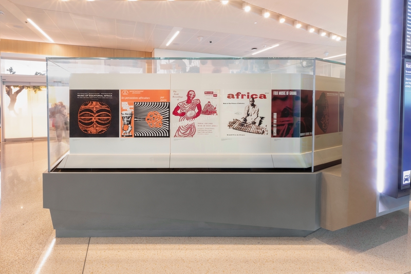 Image: Installation view of "The Art of the African Instrument"