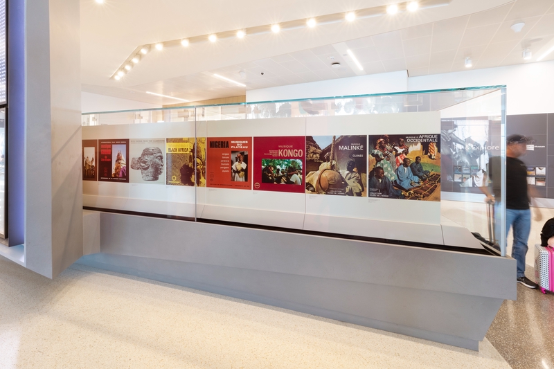 Image: Installation view of "The Art of the African Instrument"