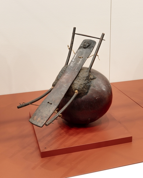 Image: Installation view of "The Art of the African Instrument"