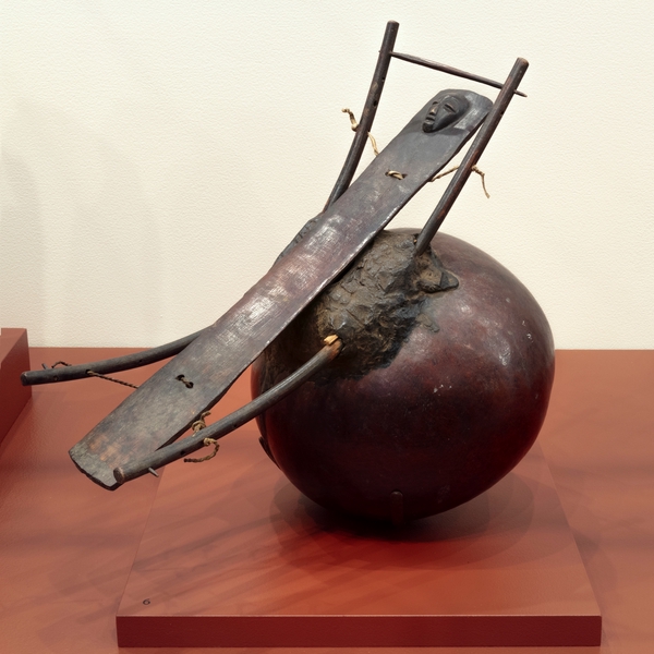 Image: Installation view of "The Art of the African Instrument"