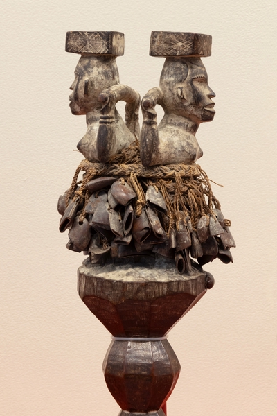 Image: Installation view of "The Art of the African Instrument"