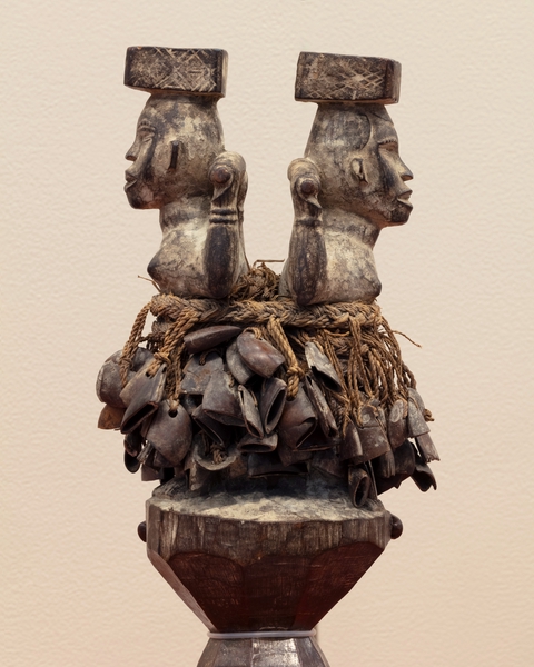 Image: Installation view of "The Art of the African Instrument"