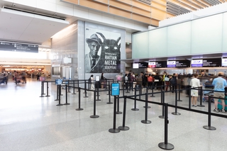 Image: Installation view of "The Enduring Spirit of Haitian Metal Sculpture"