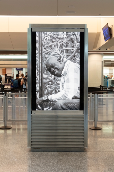 Image: Installation view of "The Enduring Spirit of Haitian Metal Sculpture"